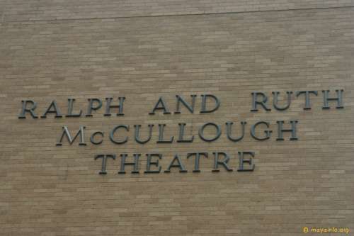 The Ralph and Ruth McCullough Theatre where the Maya Meetings symposium and forum are held.