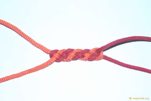 Extended Carrick's Bend Knot