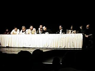 Panel discussion at the end of the Symposium