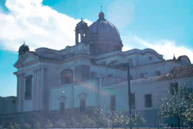 Church in Antigua, the colonial capital of Guatemala.