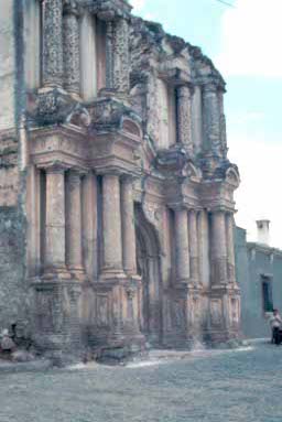 Church in Antigua, the colonial capital of Guatemala.