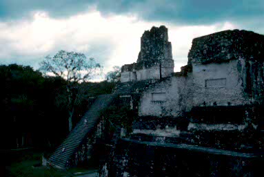 Temple II from North Acropolis.