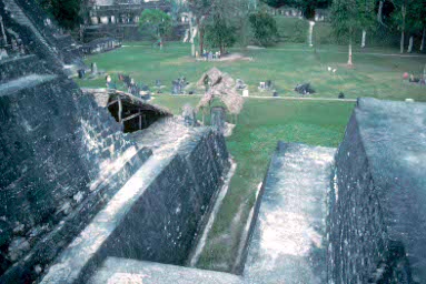 Great Plaza from North Acropolis.