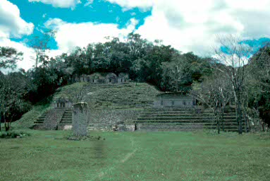 Last view of Bonampak.