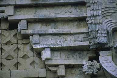 Planetary glyphs on Governor's palace