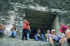 Several of us resting at the top of Temple IV