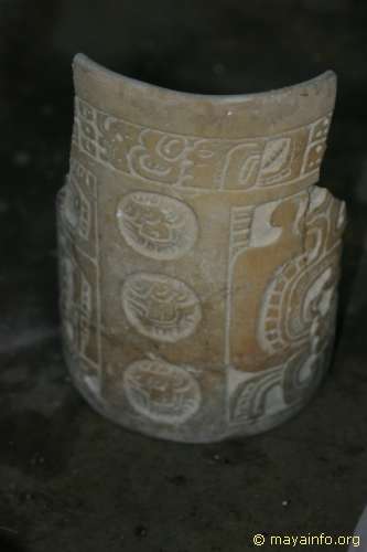 A vase in the collection at Uaxactun.