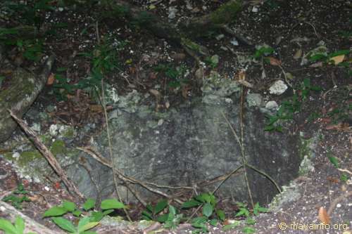 A choltun, or grain storage hole.