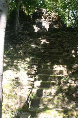 More stairs at Nakbe.