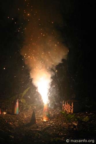 Fireworks, New Years Eve, El Mirador.