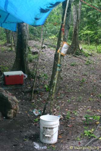 My shower at El Mirador.