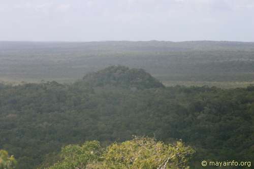 La Danta panorama shot #14. (El Tigre)