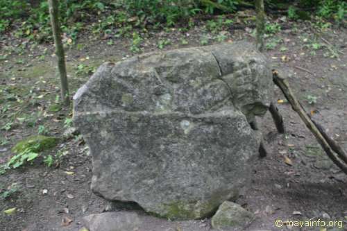 Stela at El Mirador.