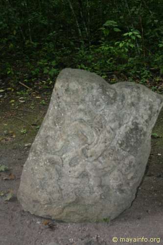 Stela at El Mirador.