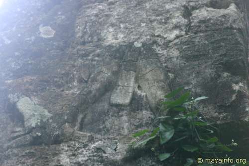 Figure on La Maralla roofcomb.