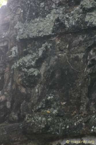 Figure on La Maralla roofcomb.