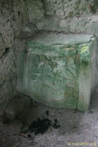 Tikal carving from location where Marcador was found.