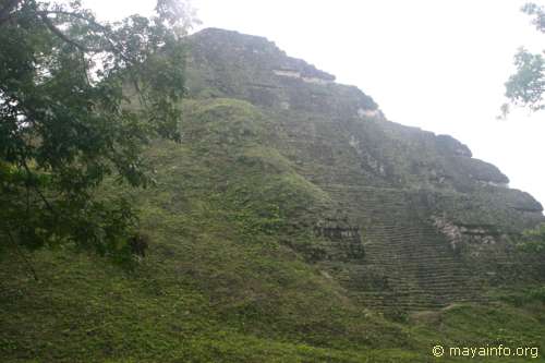 Lost World's pyramid at Tikal.