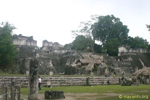 North acropolis at Tikal.