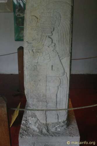 Tikal Stela 31 side shot 2.