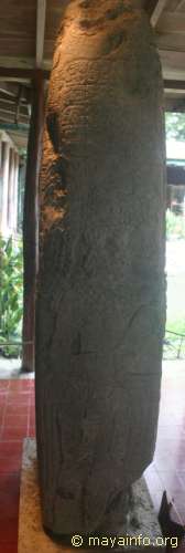Left side of Tikal Stela 31.