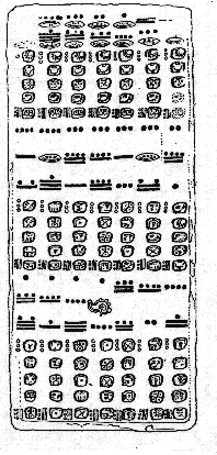 Page 64 of the Dresden Codex